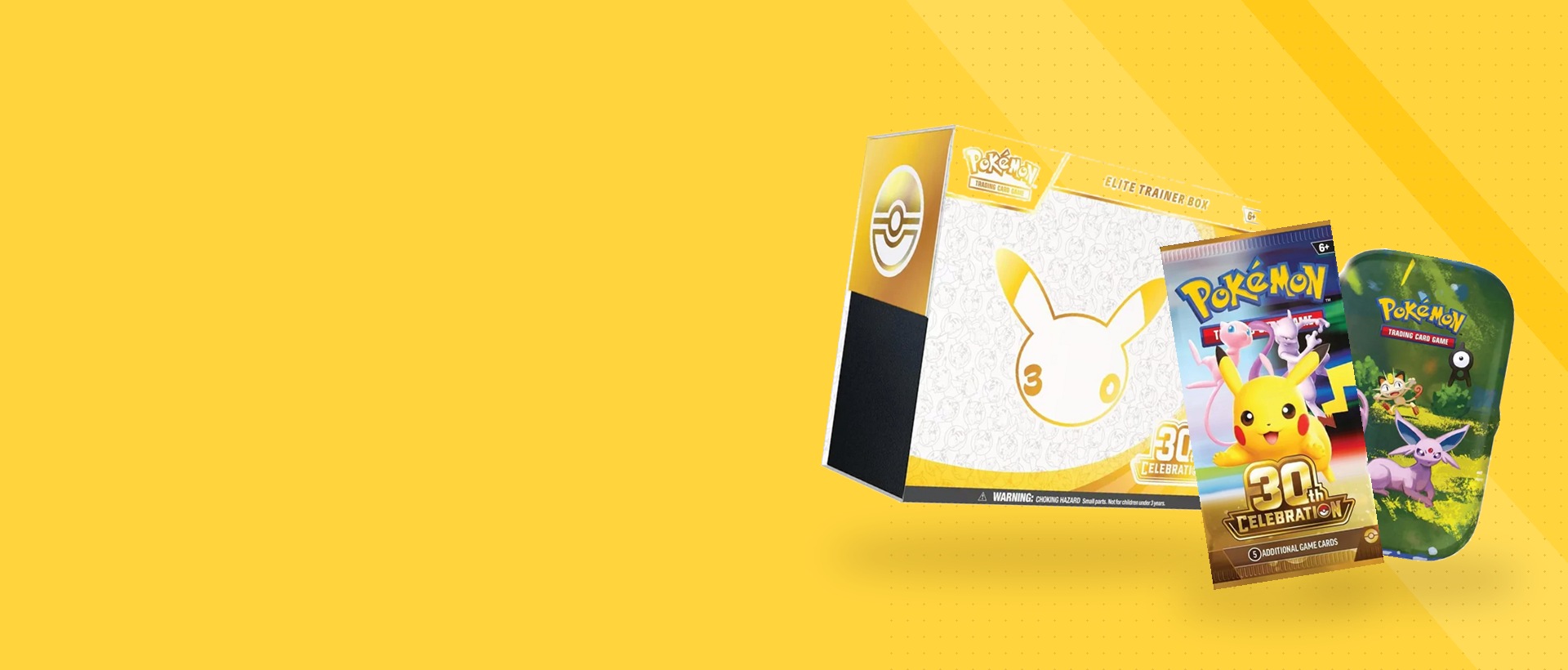 Les produits officiels Pokémon : coffret Dresseur d’Élite, booster et mini-boîte